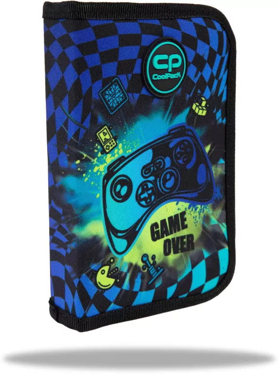 Piórnik jednoklapkowy bez wyposażenia Coolpack Clipper Gamer Chess - tantis.pl
