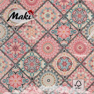 SERWETKA PAP 3W 330X330 MANDALA BOHO PM OP