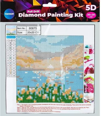 Diamentowa mozaika pełna - Lake 20x20 80875