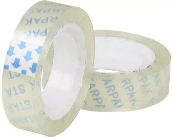 Taśma klejąca 12mm/20m 12 sztuk - tantis.pl