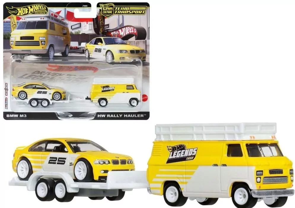 Hot Wheels BMW M3 Rally Hauler - tantis.pl