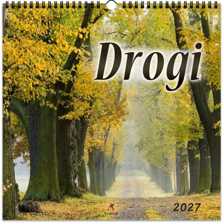 Kalendarz 2027 wieloplanszowy 33x33cm Drogi - tantis.pl