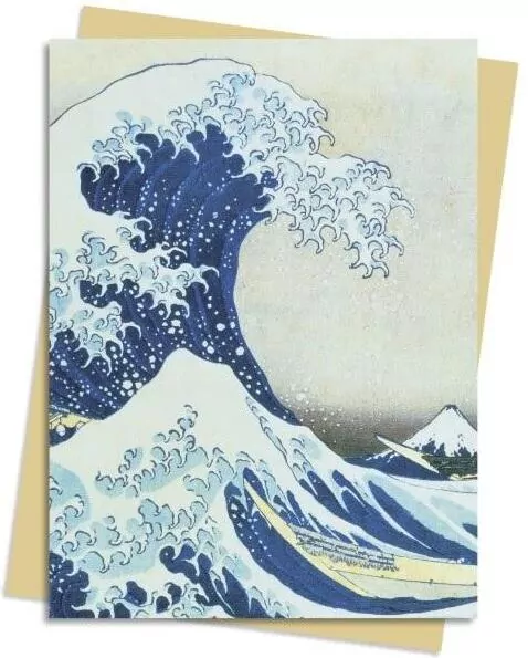 Karnet B6 Wielka fala w Kanagawie Hokusai Katsushi - tantis.pl