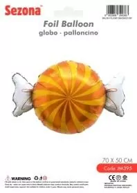 Balon Cukierek 70x50cm - tantis.pl