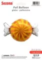 Balon Cukierek 70x50cm - tantis.pl