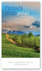 Kalendarz 2026 reklamowy Pejzaże polskie