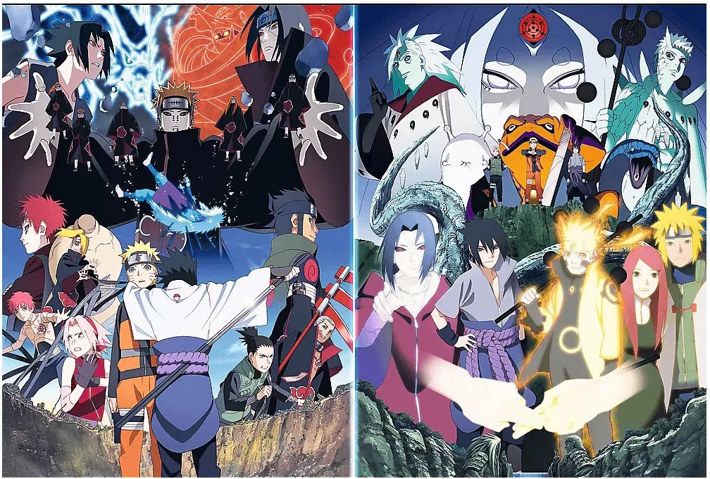Puzzle 300 Ninja Naruto TREFL - tantis.pl