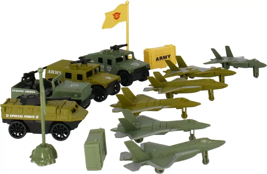 Zestaw Wojsko 17szt 511599 Mega Creative - tantis.pl