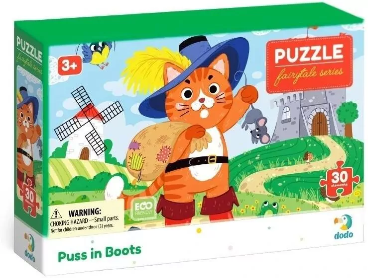 Puzzle Kot w Butach 30el - tantis.pl