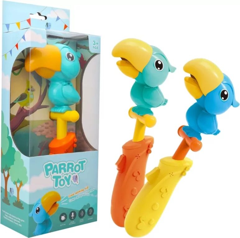 Powtarzająca papuga na baterie