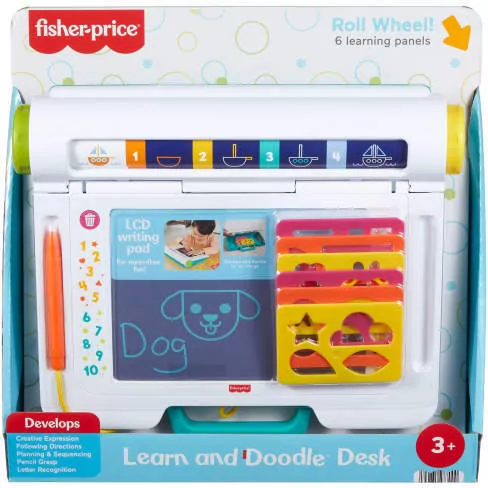 Fisher-Price Tabliczka znikopis Rysuj i ucz się - tantis.pl