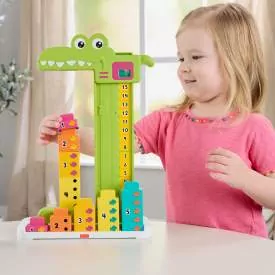 Fisher-Price Aligator Dodający - tantis.pl