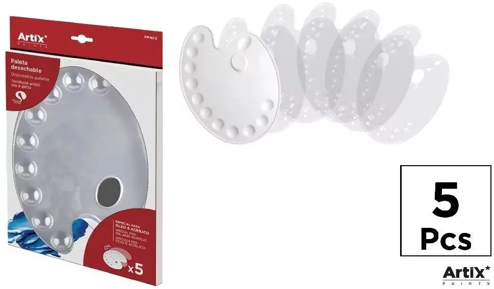 Paleta malarska plastikowa 22x28cm - tantis.pl