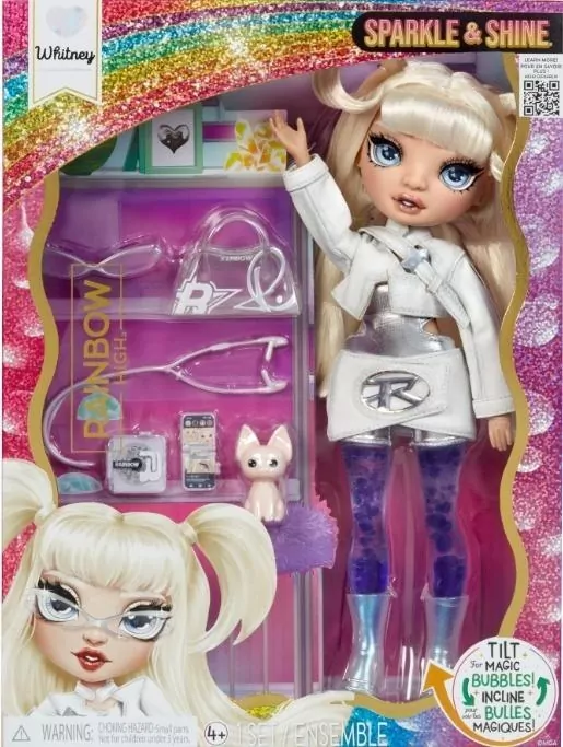 Rainbow High Sparkle&Shine Doll - White - tantis.pl