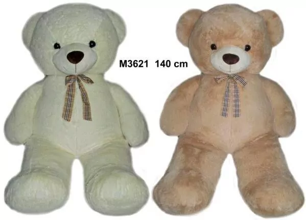 Maskotka Miś 140cm 2 kolory 160119 mix cena za 1 szt - tantis.pl