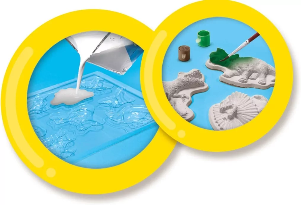 Odlewy gipsowe. Świat dinozaurów - tantis.pl