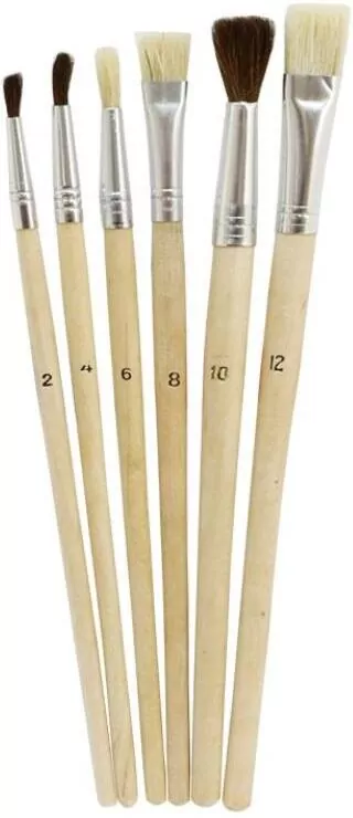 Pędzle GR B212-6 - tantis.pl