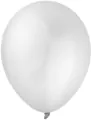 Balony metalik białe 23cm - tantis.pl