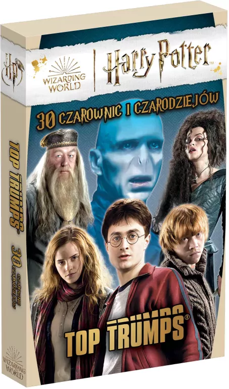 Top Trumps. Harry Potter. Czarownice i Czarodzieje - tantis.pl