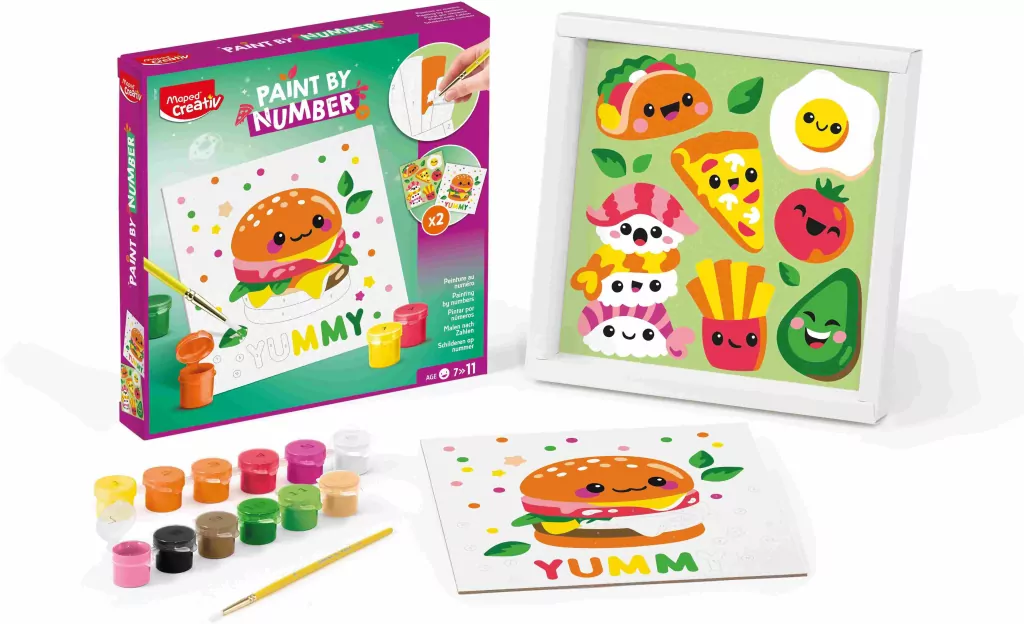 Creativ malowanie po numerach Yumm - tantis.pl