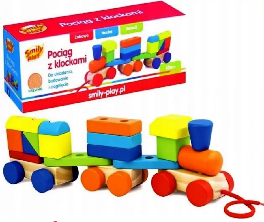 Pociąg z klockami - tantis.pl