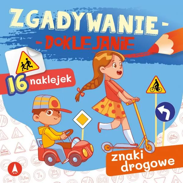 Zgadywanie-doklejanie. Znaki drogowe - tantis.pl
