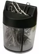 Spinacze 28mm srebrne w pudełku magnet - tantis.pl