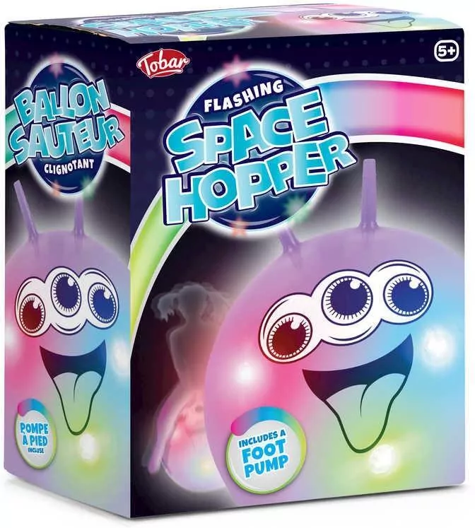 Świecąca piłka do skakania Space Hopper - tantis.pl