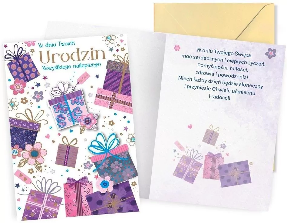 Karnet Urodziny - tantis.pl