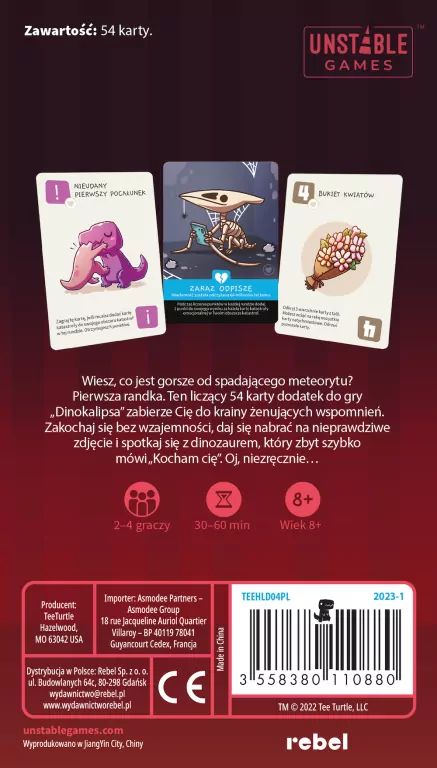 Dinokalipsa: Koszmarne randki - tantis.pl