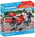 Playmobil 71466 Motocykl straży pożarnej na miejscu wypadku - tantis.pl