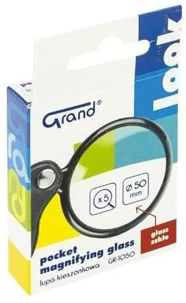Lupa szklana 50mm, kieszonkowa - tantis.pl