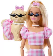 Barbie Jednakowa stylizacja Lalka i piesek - tantis.pl