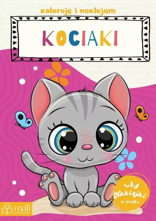 Koloruję i naklejam kociaki - tantis.pl