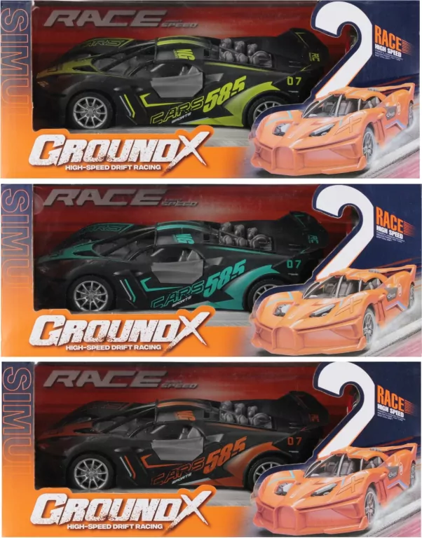 Auto wyścigowe zdalnie sterowane MEGA CREATIVE 544970 - tantis.pl