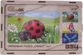 Puzzle drewniane 4w1 owady - tantis.pl