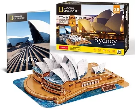 Puzzle 3D. National Geographic. Sydney - tantis.pl