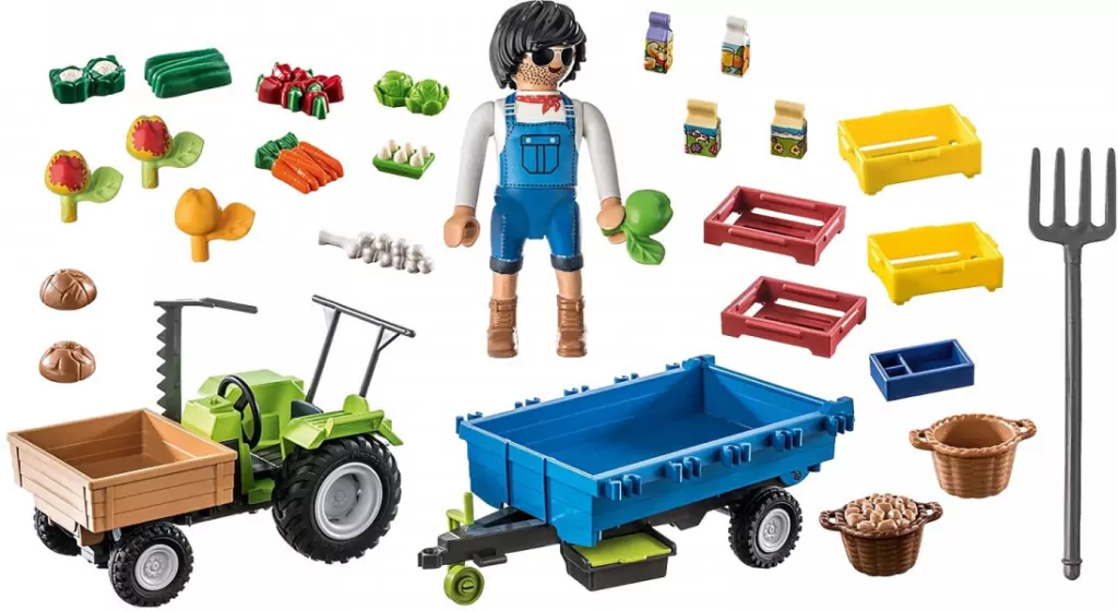 Traktor z przyczepą. Country 71249 - tantis.pl