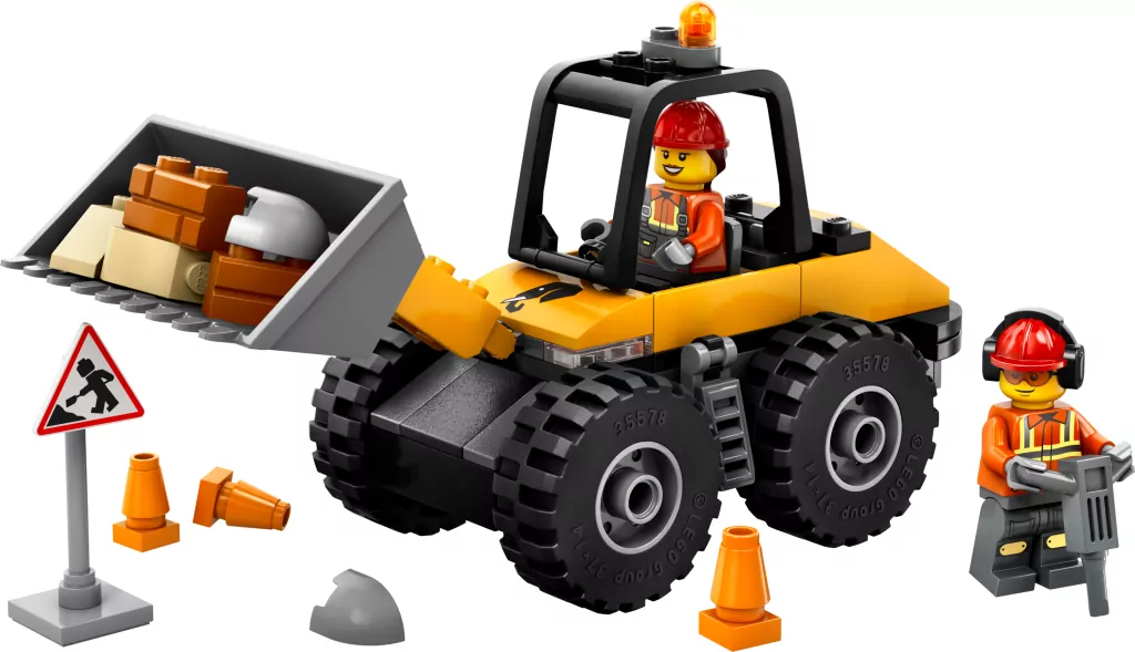 LEGO® City. Żółta ładowarka kołowa 60450 - tantis.pl