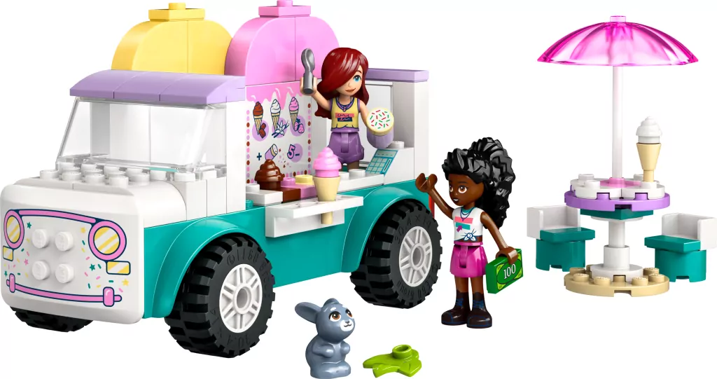 LEGO® Furgonetka z lodami w mieście Heartlake 42644 - tantis.pl