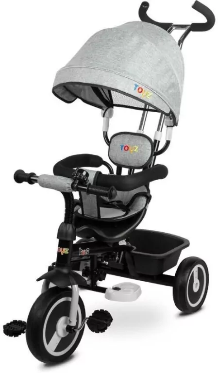 Rowerek 3-kołowy Buzz szary - tantis.pl