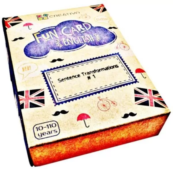 Fun Card English. Sentence Transformations #1 - tantis.pl