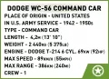 HC WWII Dodge WC-56 Command Car - tantis.pl