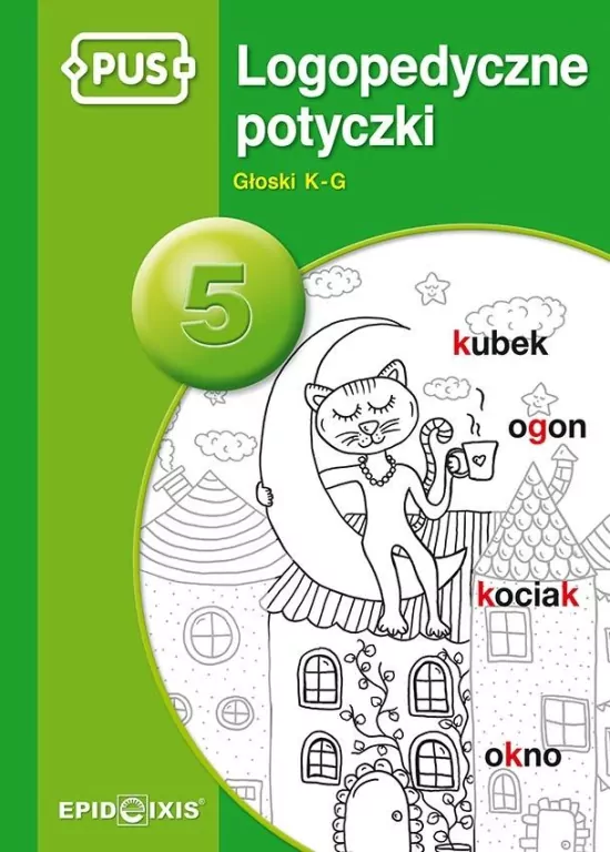 PUS Logopedyczne potyczki 5 Głoski K-G - tantis.pl