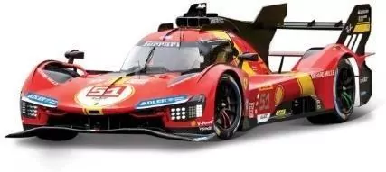 Ferrari Racing 499P LMH #51 Red 1:43 BBURAGO - tantis.pl