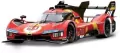 Ferrari Racing 499P LMH #51 Red 1:43 BBURAGO - tantis.pl
