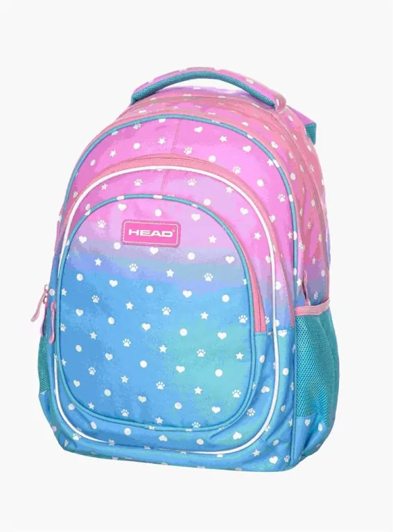 Plecak szkolny AB420 Head Silver Effect ASTRA - tantis.pl