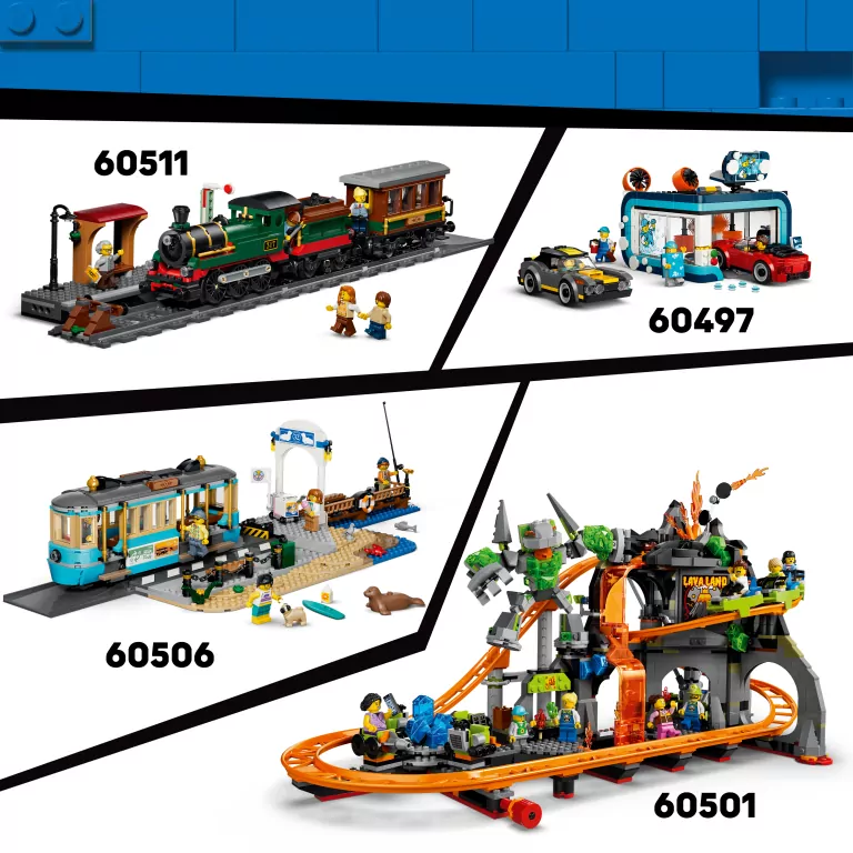 LEGO® Dostawa pizzy z pojazdami 60496 - tantis.pl