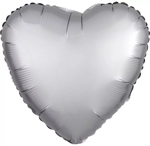 Balon foliowy Lustre srebrny gwiazda luzem 48cm - tantis.pl