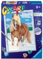 Malowanka CreArt dla dzieci: Królewski Koń - tantis.pl
